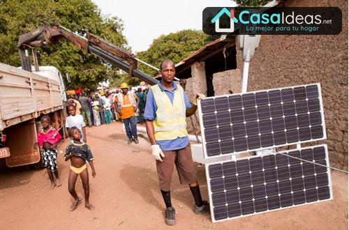 energía solar para las comunidades más alejadas en áfrica